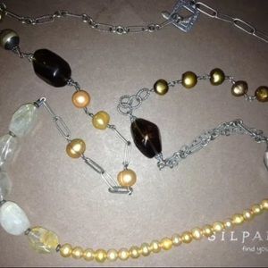 Silpada necklace multi stone